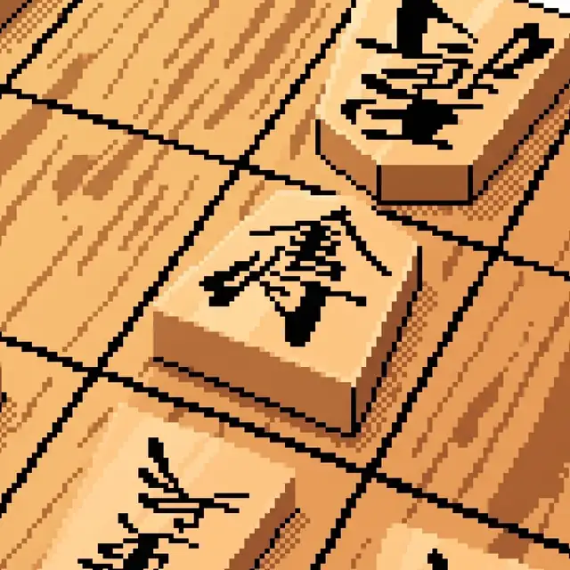 詰将棋の駒と盤